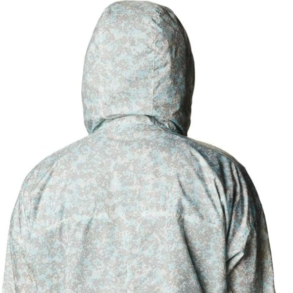 🆕Columbia Women's Alpine Chili Windbreaker- Large-Chalk Dotty Disguise Print - Picture 2 of 7